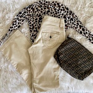 Ralph Lauren Khaki Bootcut Chords